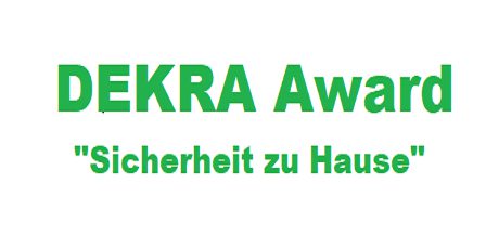 Nominierung für DEKRA Award "Sicherheit zu Hause"