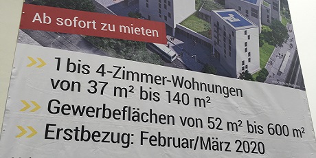 Offizielle Vermietung der Wohnungen hat begonnen